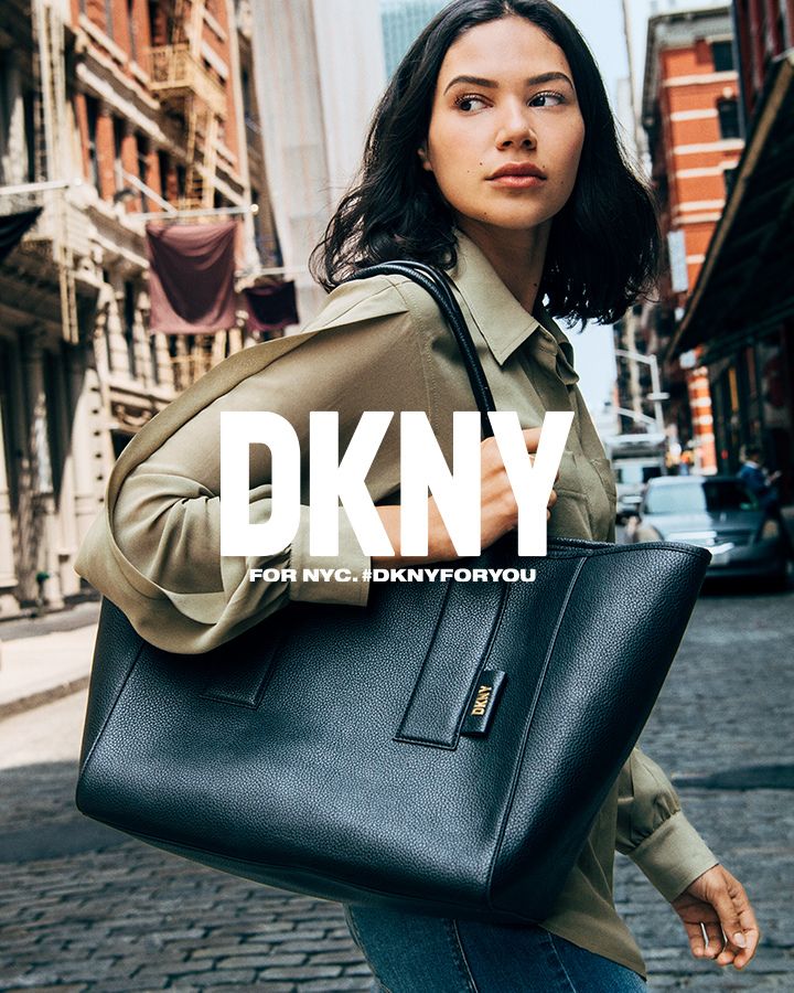 DKNY SATCHEL - Handbag - black/gold/black - Zalando.de